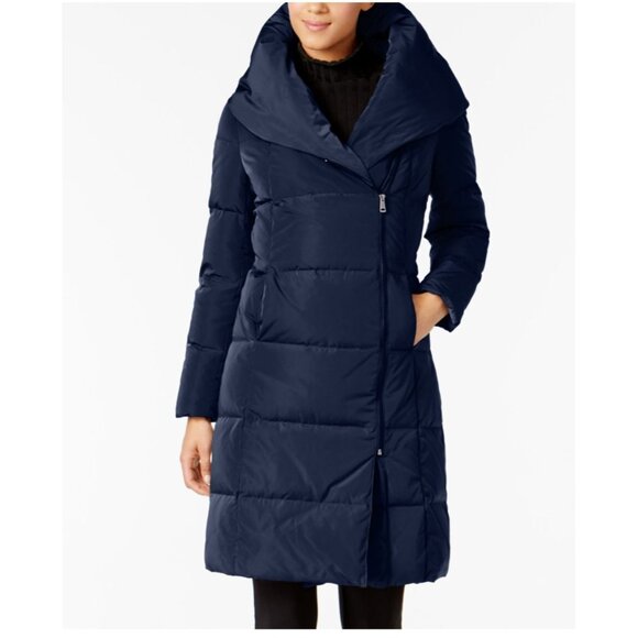 Cole Haan Women's Asymmetrical Pillow-Collar Down Puffer Size S